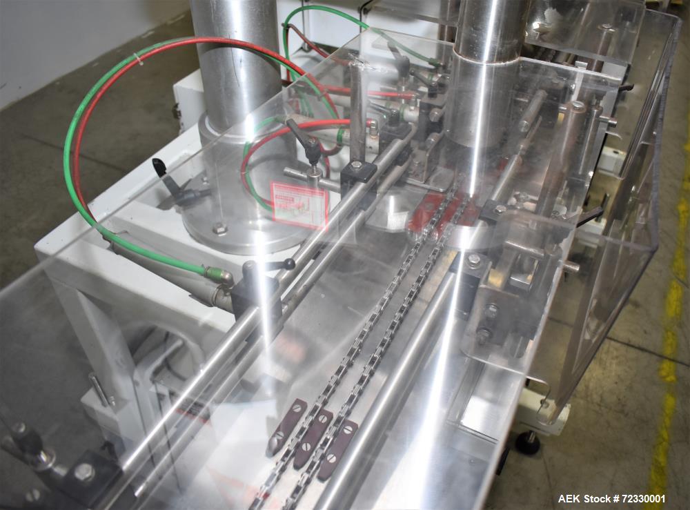 Used All Fill Model DHAA-400 Dual Head Automatic Inline Auger Filler